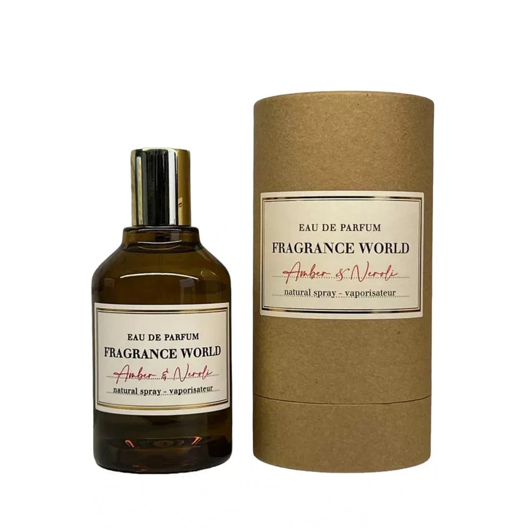 🌟 FICHE TECHNIQUE – AMBER &amp; NEROLI | FRAGRANCE WORLD